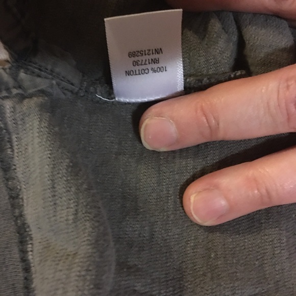 Converse One Star Grey Medium Collar Shirt - Picture 4 of 6